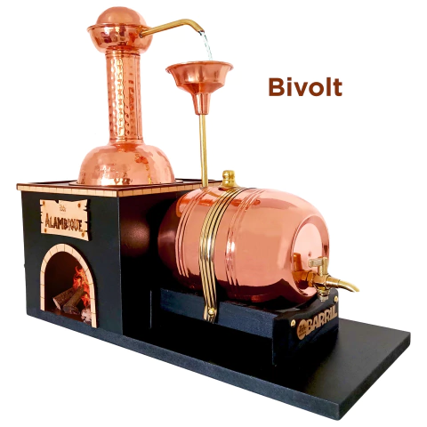 Alambique De Cobre 2 Litros Decorativo - Simula A Fabricação - comprar online