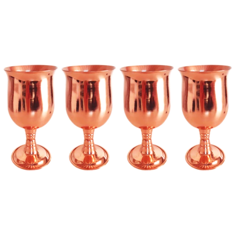 Taça De Cobre Imperial 330ml | Kit 4 Unidades - comprar online