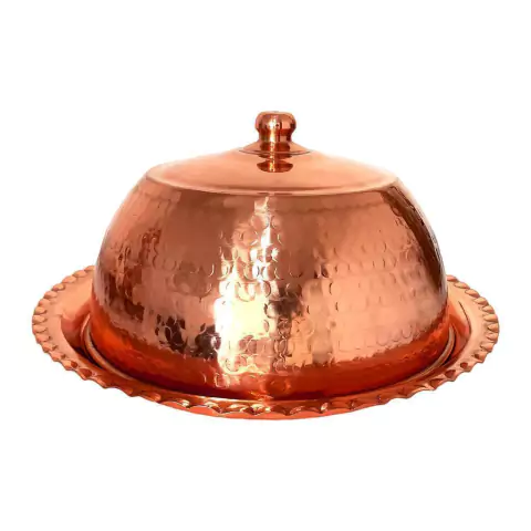 Boleira Cloche De Cobre Puro Classic Com Cúpula - comprar online