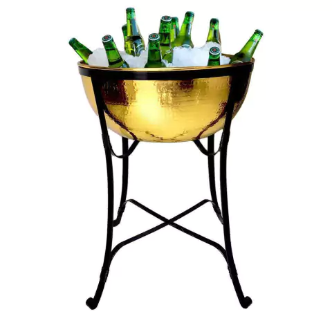 Champanheira Dourada 30 Litros Malibu - comprar online