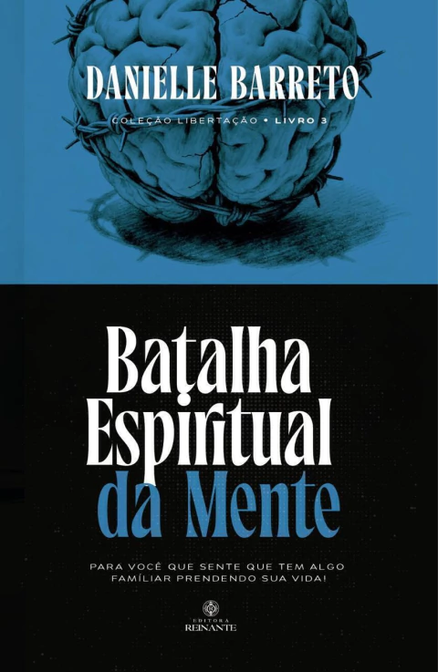 Capa do livro A Batalha Espiritual da Mente, de Danielle Barreto