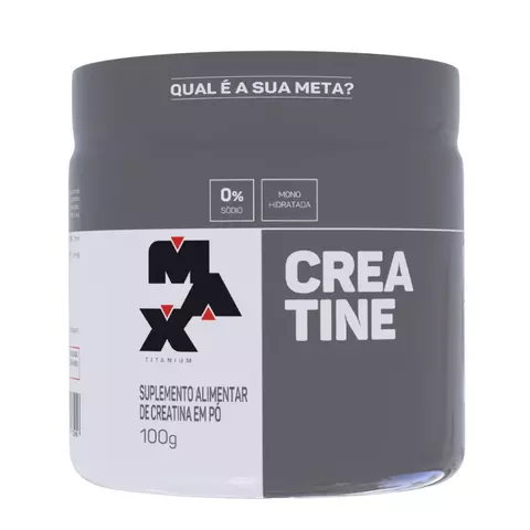 PROMOÇÃO Creatina 100G - Max Titanium - comprar online