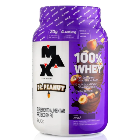 100% WHEY DR. PEANUT 900G - comprar online