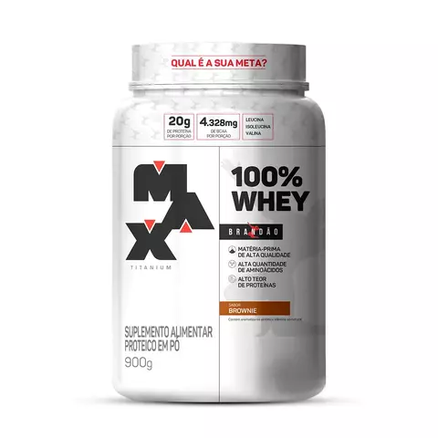 100% Whey Pote 900G Rafael Brandão - comprar online
