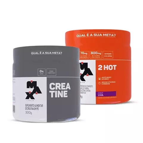 Kit Creatina 300g + 2Hot 200g - comprar online