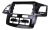 Marco Adaptador 9 Pulgadas Hilux 2011/16 Strong