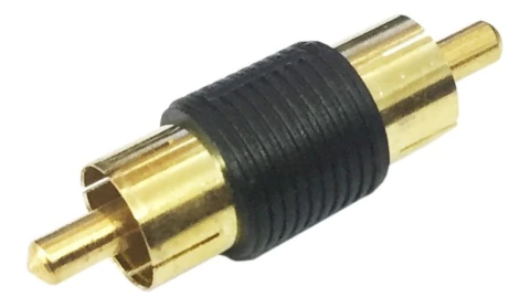 Adaptador Rca Macho A Rca Macho Corto P-120g