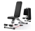 Banco de Pecho Plano Abdominales Pesas Regulable / Transportable