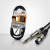Cable Microfono Canon Hembra A Plug Mono 3m Balanceado
