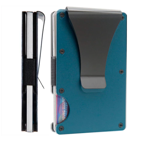 Billetera Gadnic de Aluminio con Clip Tarjetero Elegante (BILLE01N) - comprar online