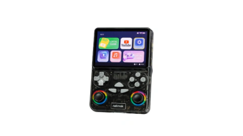 Consola Gamer Portátil Wifi Negra Con Mas De 20000 Juegos Netmak (NM-R37)