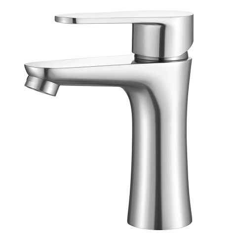 Griferia/Canilla Monocomando p/Lavatorio -Acero Inoxidable -Acabado Cromado -NovoHome (NH-GB55CR) - comprar online