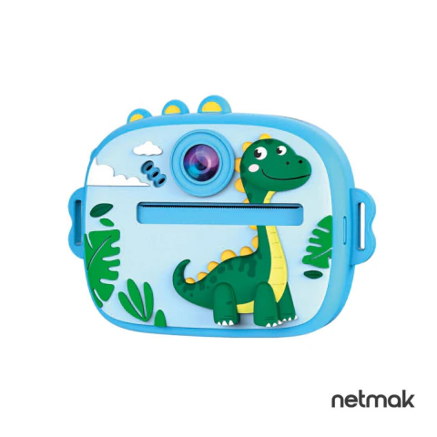 Cámara Instantánea Infantil Netmak NM-KIDCAM2 Azul SD 32GB