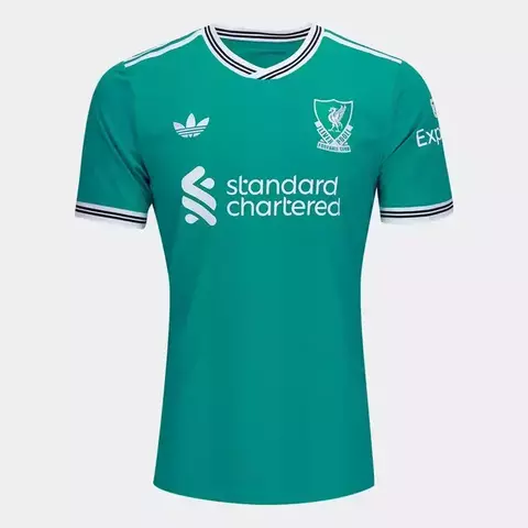 Camisa Liverpool III 25/26 - Torcedor Nike Masculina - Verde - - comprar online