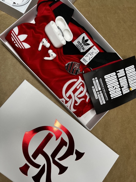 COMBO Camisa Jogador 24/25 + Fone + Chaveiro + Caixa