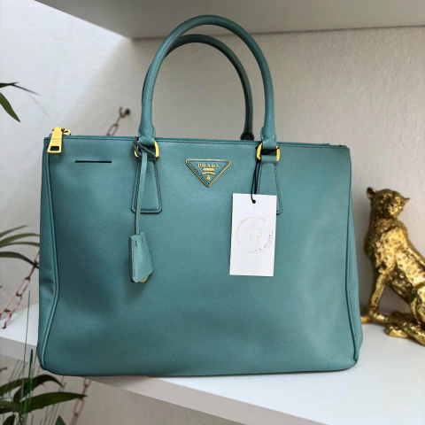 Bolsa PRADA Milano Azul Turquesa - - comprar online