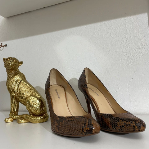 Scarpin Estampa Cobra - Alexandre Birman (36)