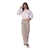 Calça Feminina Juvenil Wide Leg Cargo com Recortes Apress 6212