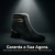 Bota Feminina Cano Curto Salto Bloco Detalhe Dourado Modare 7082.207 - loja online
