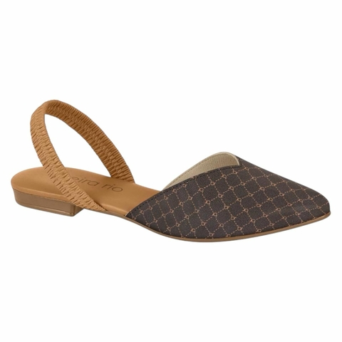 Sapato Slingback Flat Feminino Casual Beira Rio 4134.446