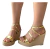 Sandalia Anabela Altura Mediana Feminina Cromic Femme A123 - Alma Shoes e Teen