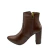 Bota Feminina Cano Curto Zíper Lateral Salto Alto Arara Brasil 8633 - loja online