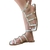 SANDALIA RASTEIRA GLADIADORA ALMA SHOES J565041