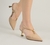 Sapato Scarpin Slingback Salto Medio Elegante Bebecê T3814-334 - comprar online