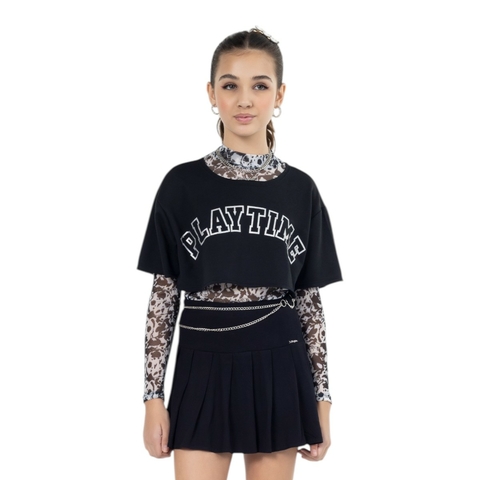 Short Saia Pregas Bobbylulu - comprar online