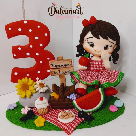 Topo de Bolo Piquenique