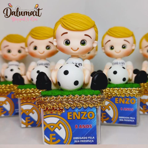 Caixinhas de acrílico 5x5 - Real Madrid