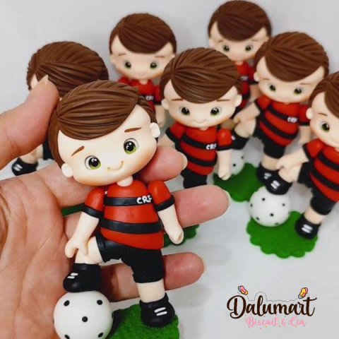 Kit 5 Apliques para lembracinhas Flamengo