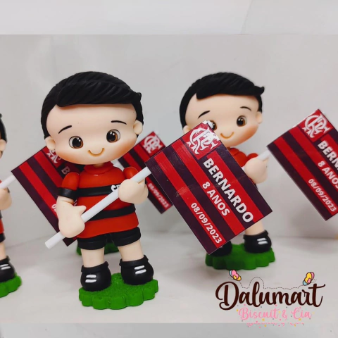 Kit 5 Apliques para lembracinhas Flamengo 2 - comprar online