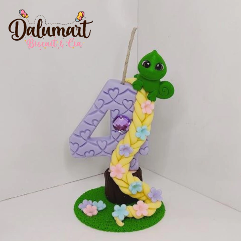 Vela simples Rapunzel