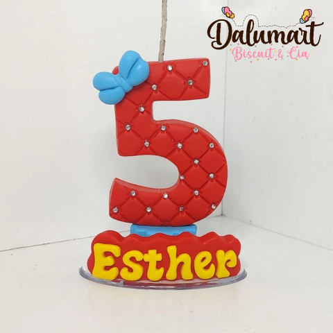 Vela simples Turma da Monique