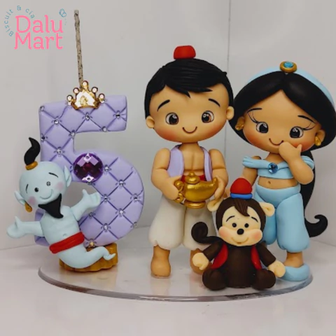 Topinho Jasmine e Alladin