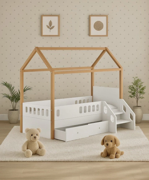 Cama Casita Montessori - comprar online