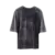 CAMISETA SHUI OVERSIZED MARMORIZADA MALHA DESERT PRETO