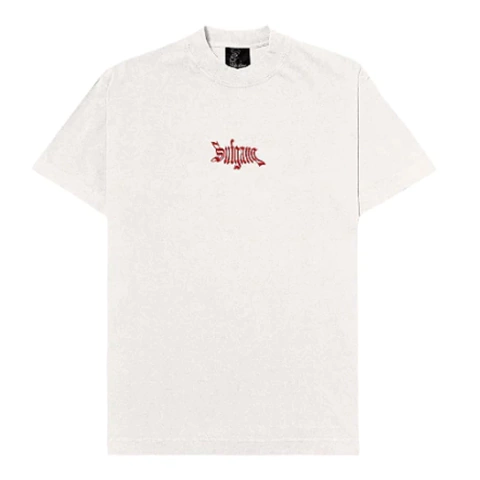 SUFGANG TEE BASIC OFF WHITE / RED LOGO - comprar online