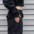 JAQUETA SHUI CROPPED BOMBER RIPSTOP DESERT PRETO - Posh’s street wear