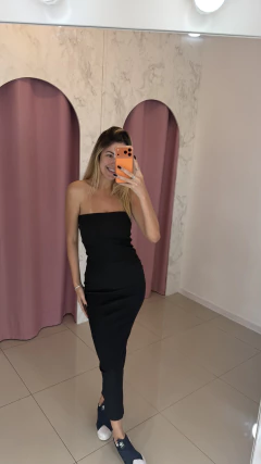 Vestido Midi Tube Canelado Premium
