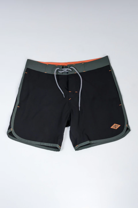 Boardshort Retro - Black - comprar online