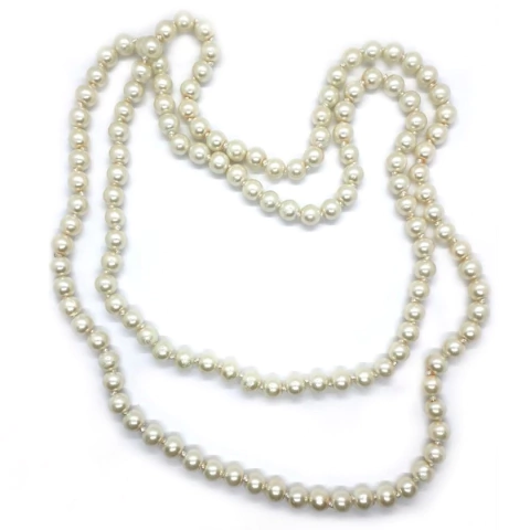 Colar de perolas para massagem