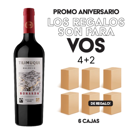 PROMO ANIVERSARIO Tilimuqui 4+2 Bonarda - comprar online