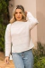 Blusa Feminina Moda Tricot Blusa Pérola - comprar online