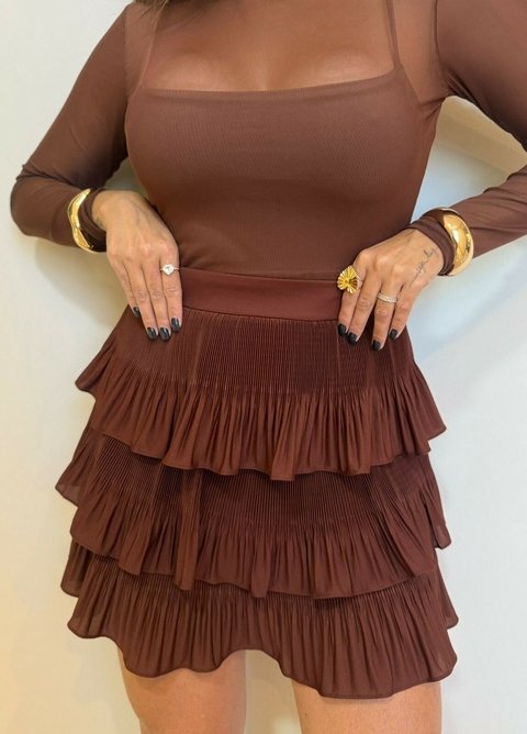 Saia Luna Caramelo - comprar online