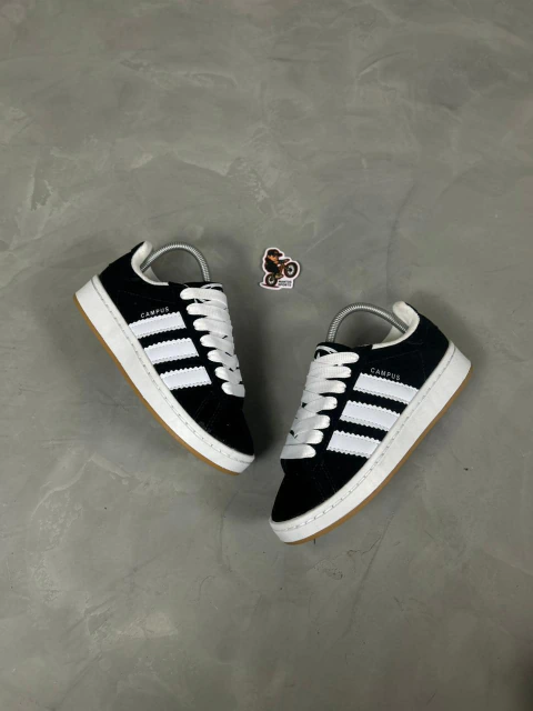 TÊNIS ADIDAS CAMPUS TRADICIONA PRETO/BRANCO