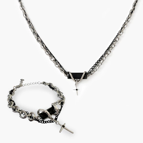 Combo Eterna: pulsera + cadena - comprar online