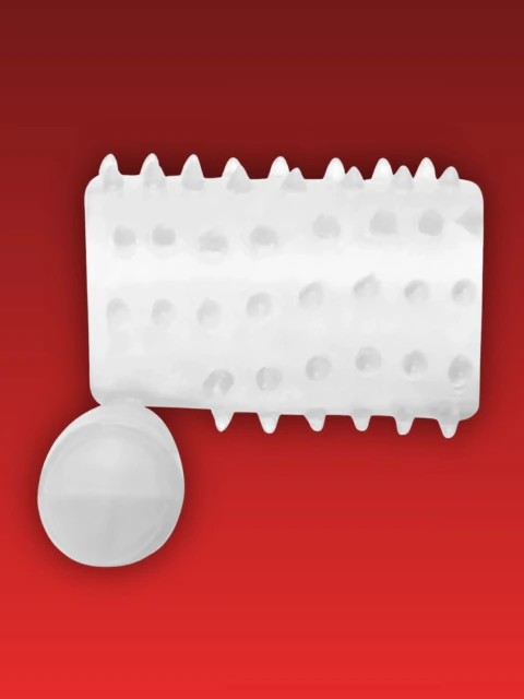 MEIA CAPA PENIANA VIBRATORIA - descartável