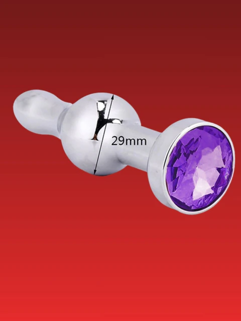 PLUG ANAL INICIANTE - roxo